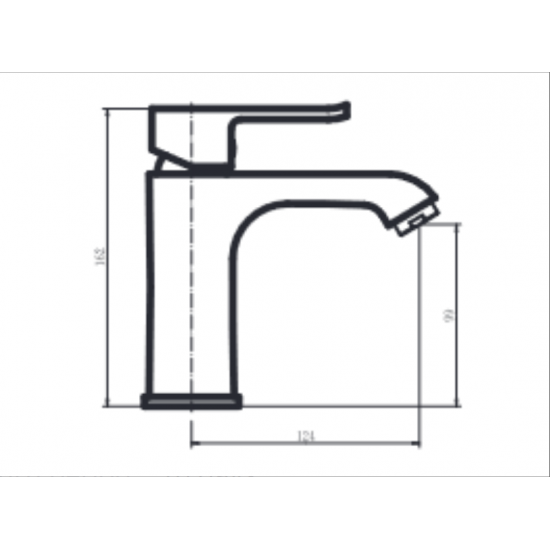 Μπαταρία Νιπτήρος Αναμεικτική Eveberg Frank Με Αυτόματη Βαλβίδα Χρωμέ